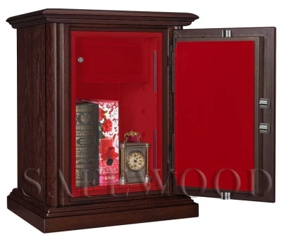 Сейф Safewood 1678 EL Flock Chrome